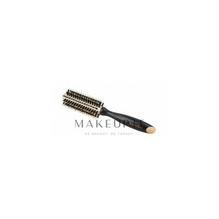 Cepillo redondo de madera Kashoki Natural Beauty 18 mm 1 unidad 