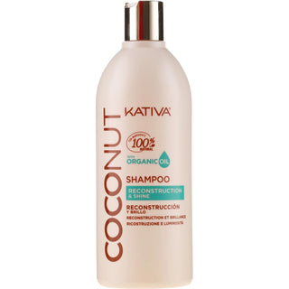 Kativa Coconut Shampoo Reconstrucción y Brillo 500ml 