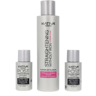 Kativa Keratin Anticrespo Senza Stiratura Xtrem Care Set 3 pezzi — Kit trattamento