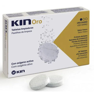Kin Compresse effervescenti Oro 30 unità — Compresse igiene orale