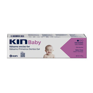 Kin Baby Gum Balm Gel fragola 30 ml — Gel lenitivo bambini