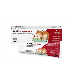 Kin Dentifricio Fluorkin Junior cola 75 ml — Dentifricio