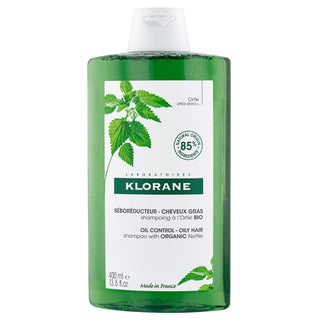 Brændenældeshampoo økologisk Klorane - Sebumregulerende til fedtet hår 400 ml 