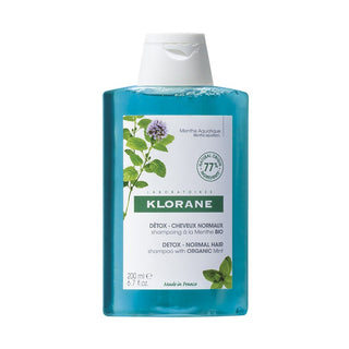 Detoxshampoo Klorane Aqua Mint 200 ml 