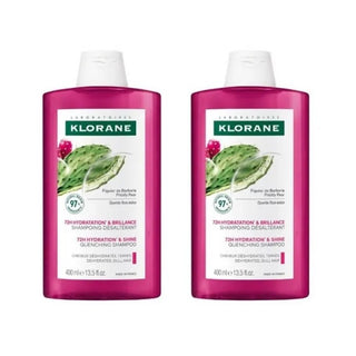 Klorane Double Barbaria Shampoo med figen 2x400ml 