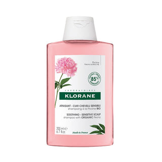 Klorane Beroligende og anti-irriterende shampoo med peonia 200ml 