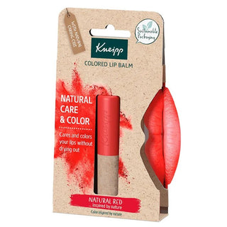 Bálsamo labial con color Kneipp rojo natural 3,5 g 