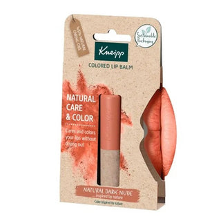 Bálsamo labial con color Kneipp Natural Dark Nude 3,5g 