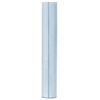 La bouche rouge Custodia pelle blu — Custodia