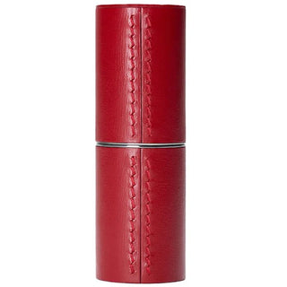 La bouche rouge Custodia per rossetto in pelle rossa — Custodia rossetto