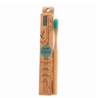 Cepillo de dientes medio para adultos Lacer Natural Bamboo 1U 