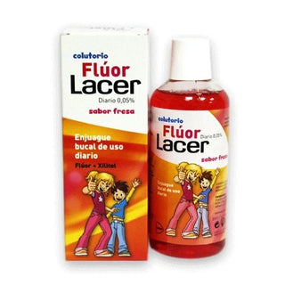 Mundskyl Lacer™ Fluoride 0,05 Jordbær 500ml 
