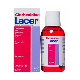 Mundskyl med chlorhexidin Lacer 200 ml 