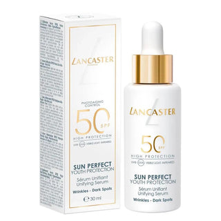 Lancaster Sun Perfect Youth Protection Siero Unificante Macchie Scure SPF 50 30 ml — Siero solare