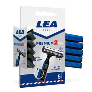 Lea Lame monouso Premium 2 lame 5 unità — Rasoio monouso