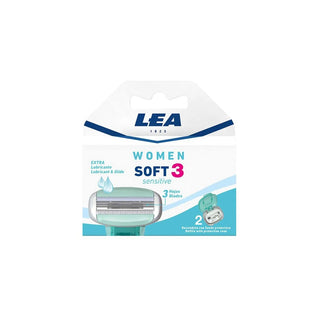 Lea Recambios Donna Soft3 Sensitive 2 unità — Lamette di ricambio