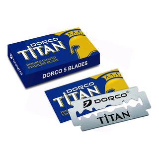 Lea Dorco Titan Lama a doppio taglio — Lama rasoio
