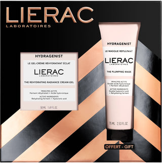 Lierac The Rehydrating Radiance crema Gel 50ml Set de 2 piezas 