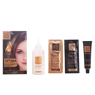 Llongueras Optima 6 Biondo Scuro — Tinta per capelli permanente