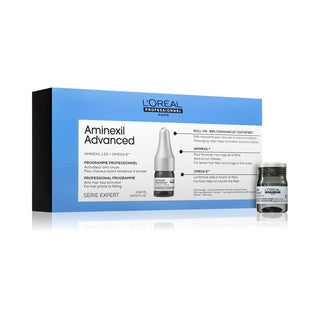 L'oreal Professionnel Aminexil Advanced Ampollas Enriquecidas con Principios Activos Dermatológicos para el cabello 10 x 6ml 