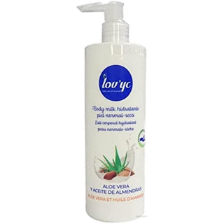 Lovyc Latte corpo all'aloe vera e mandorle 400ml — Latte corpo