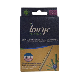 Elie Saab Lovyc Bamboo Interdental tandbørste Box 1 enhed 