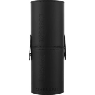Lussoni Portaspazzolino Nero Tubo — Accessorio igiene
