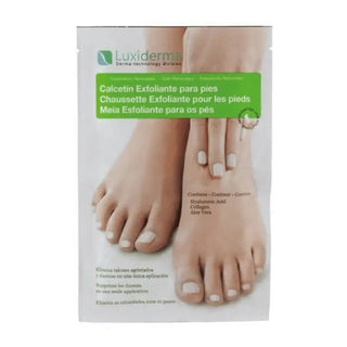 Calcetín exfoliante Luxiderma para los pies 2 unidades 