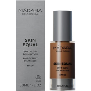 Mádara Skin Equal Base Soft Glow SPF15 90 Castagna 30ml — Fondotinta SPF