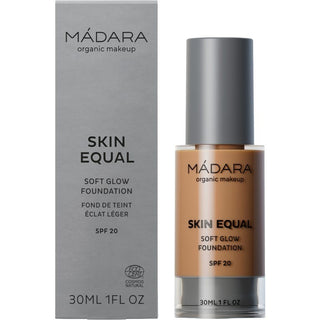 Mádara Skin Equal Base Soft Glow SPF15 70 Caramel 30ml — Base fondotinta