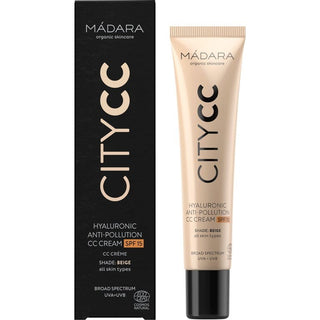 Mádara CityCC Hyaluronic CC Crema Spf15 Beige 40 ml — CC Cream