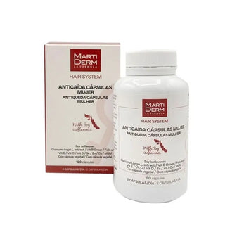Martiderm Anticaída del cabello para mujeres 120 cápsulas 