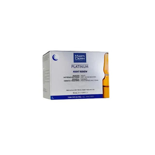 Martiderm Platinum Night Renew 30 ampollas de 2 ml 