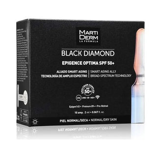 Martiderm Black Diamond Epigence Optima Spf50 30 Ampollas 