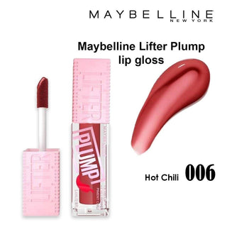 Maybelline Plump volumengebender Lipgloss 006 Hot Chilli 5,4 ml 