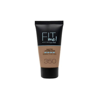 Maybelline Fondotinta Fit Me Matte & Poreless 350 Caramello — Fondotinta