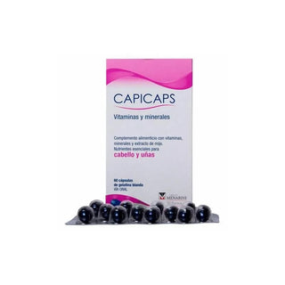 Menarini capsuleicapsule cheveux et ongles 60 capsules 