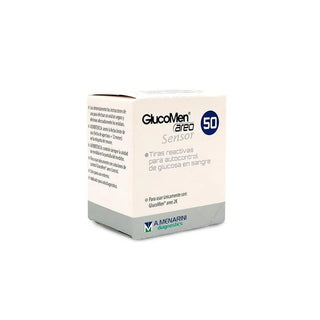 Berlin-Chemie Glucomen Area Glucose Sensor 50 strisce — Strisce per glucometro