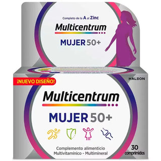 Multicentrum Mujer 50+ 30 comprimidos 