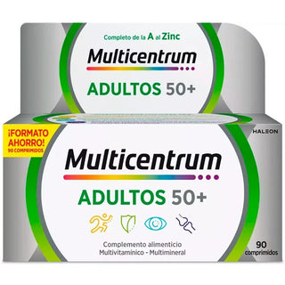 Multicentrum adultii 50+90 comprimidos 
