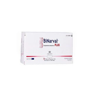 Narval Pharma Binarval Plus 760 mg 60 capsule — Integratore