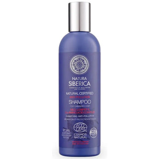 Champú anticontaminación certificado natural Natura Siberica 270 ml 