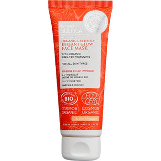 Natura Siberica Mascarilla Facial Iluminadora Instantánea 75ml 