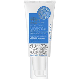 Natura Siberica Crema Fluida Viso Notte Riequilibrante 50ml — Crema viso notte