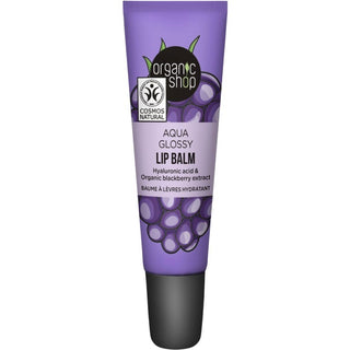 Natura Siberica Aqua Glossy Blackberry Bálsamo labial 1 pz 
