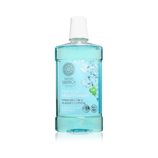 Enjuague bucal natural de menta Natura Siberica 520 ml 