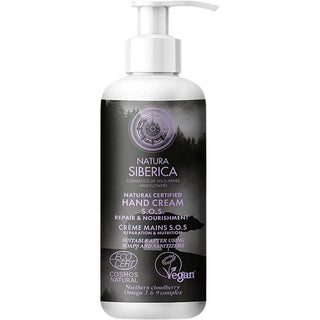 Natura Siberica SOS Crema de Manos Reparadora y Nutritiva 250ml 