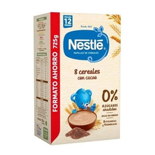 Nestlé Porridge 8 Cereales con Cacao 725g 