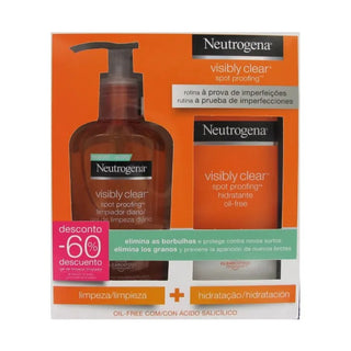 Neutrogena Visibly Clear Daily Wash 200ml Set 2 pezzi — Detergente viso