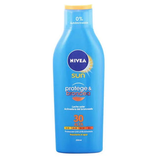 Nivea Sun Protect And Bronze Lozione SPF30 200ml — Lozione solare